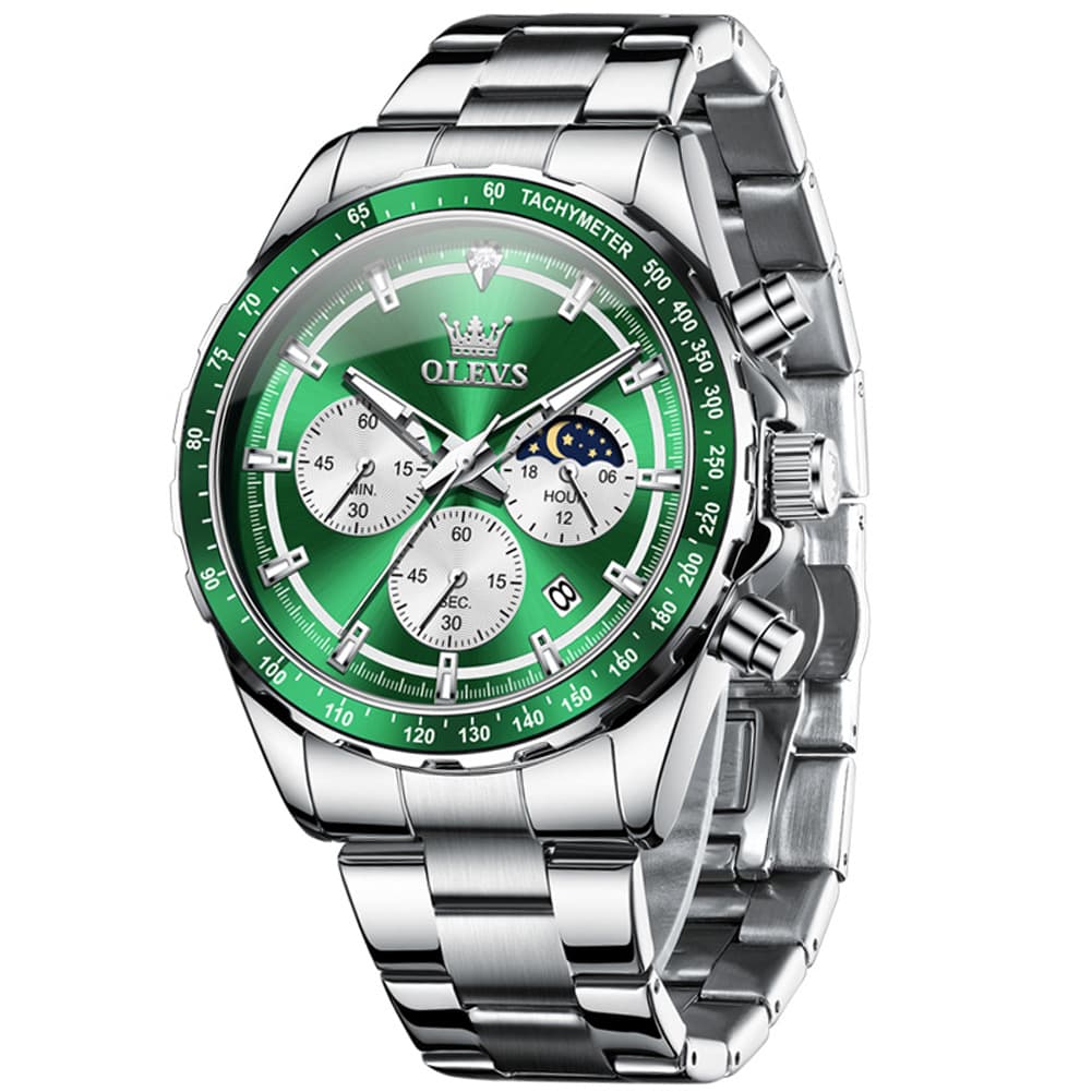 OLEVS 2945 Racing Chronograph Quartz Watch for Men