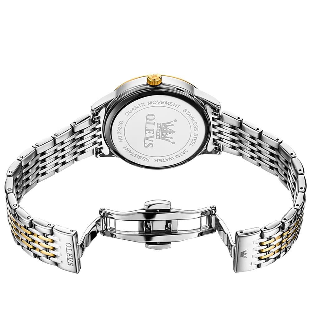 OLEVS 2928 Classic Day Date Mechanical Watch for Men