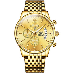 OLEVS 2867 Ultra Slim Luxury Dress Chronograph Watch for Men