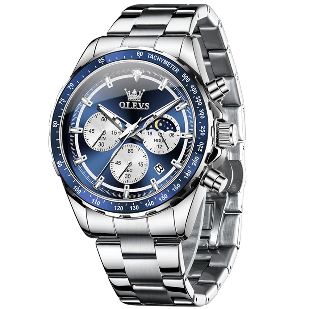 OLEVS 2945 Racing Chronograph Quartz Watch for Men
