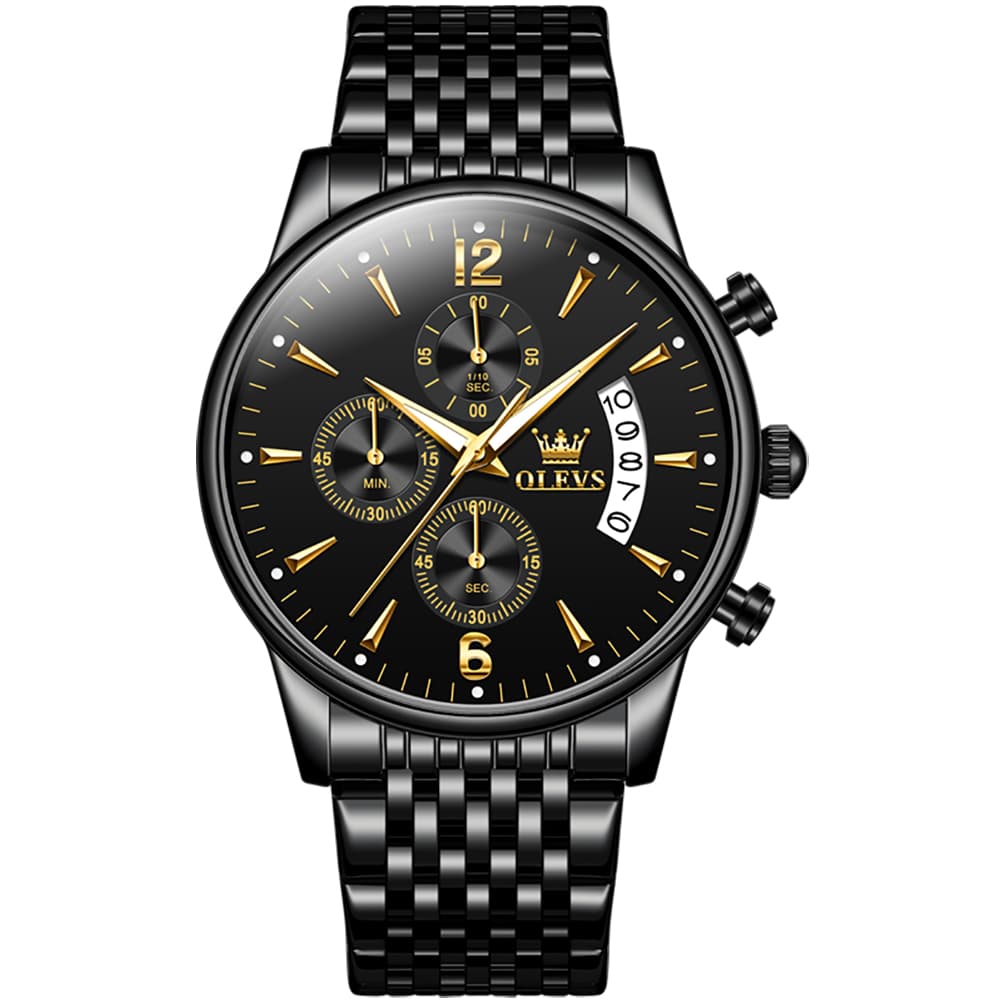 OLEVS 2867 Ultra Slim Luxury Dress Chronograph Watch for Men