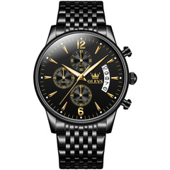 OLEVS 2867 Ultra Slim Luxury Dress Chronograph Watch for Men