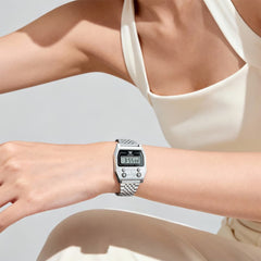 OLEVS 1113 Vintage Retro Digital Steel Watch for Men Women