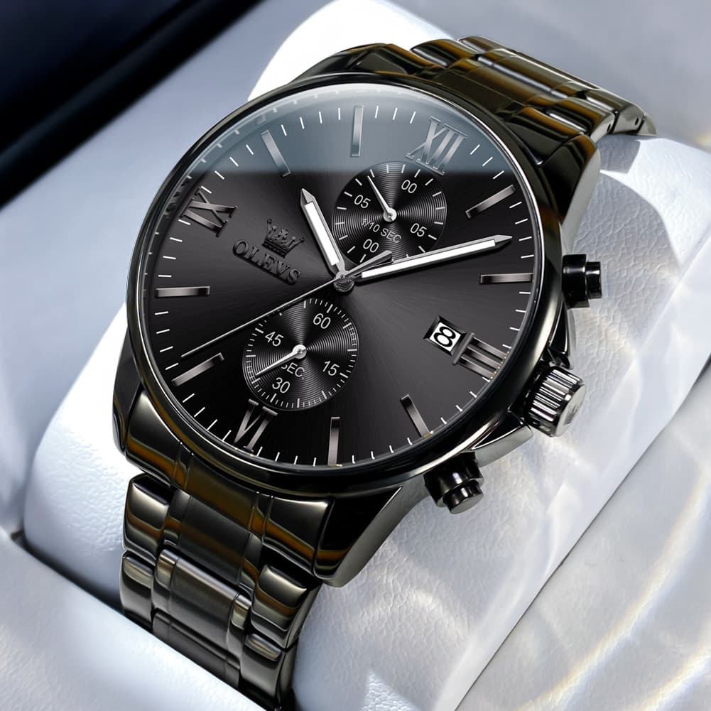 OLEVS 2886 Classic Chronograph Quartz Watch for Men
