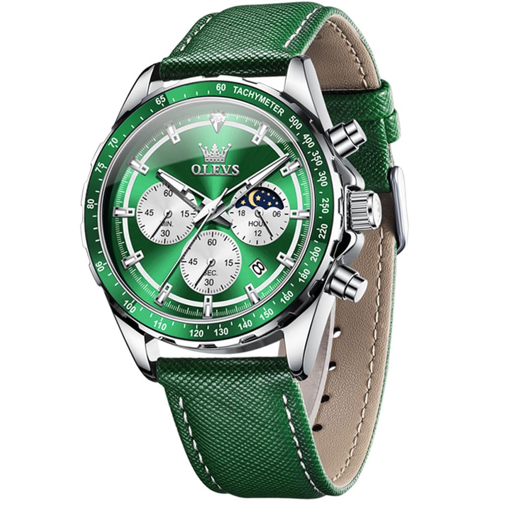 OLEVS 2945 Racing Chronograph Quartz Watch for Men