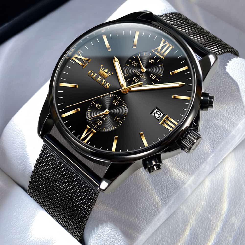 OLEVS 2886 Classic Chronograph Quartz Watch for Men