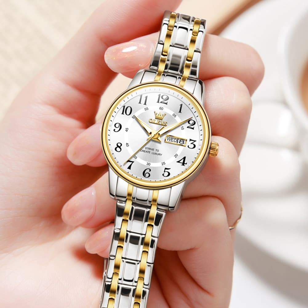 OLEVS 2891 Classic Digital Dial Couples Watch for Men Women