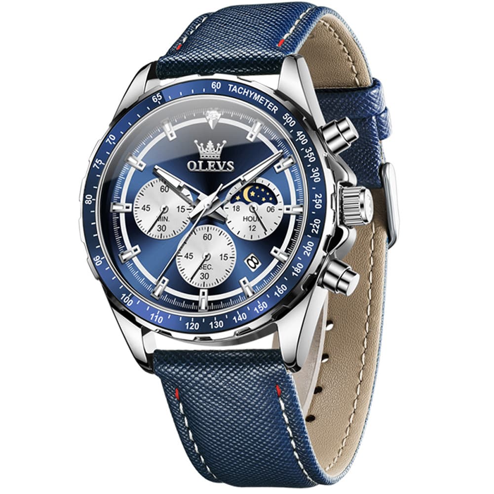 OLEVS 2945 Racing Chronograph Quartz Watch for Men