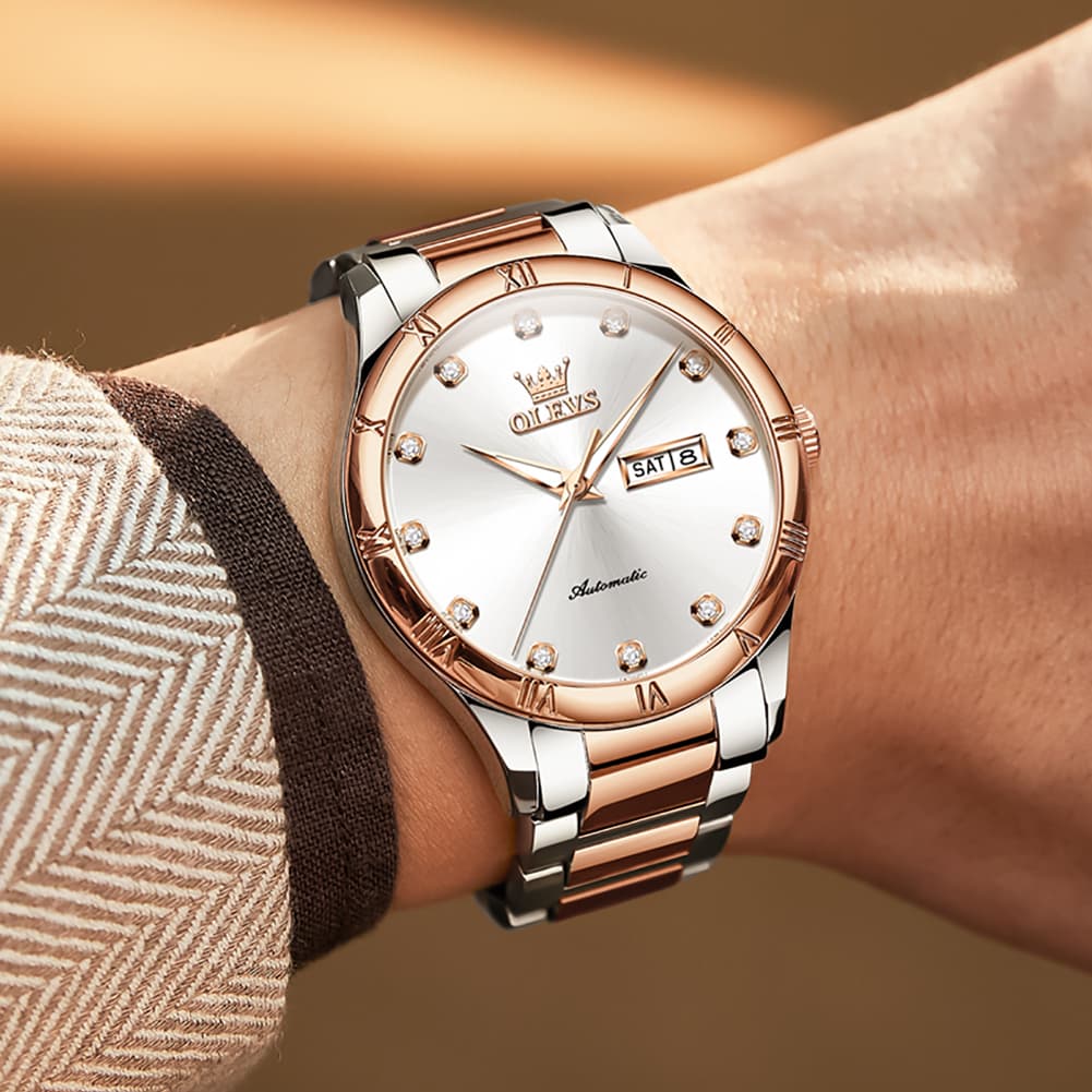 OLEVS 7030 Automatic Mechanical Dress Watch for Men