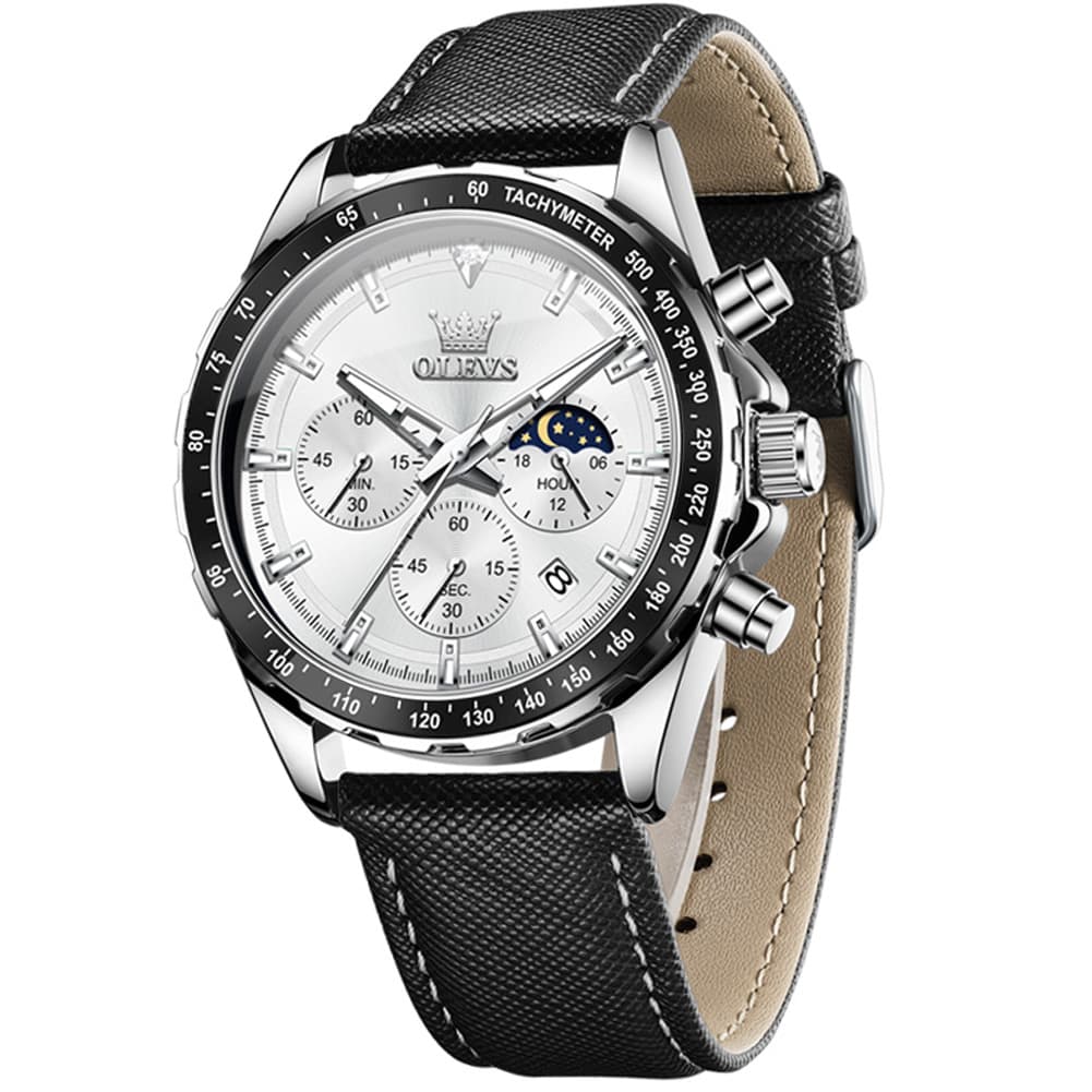 OLEVS 2945 Racing Chronograph Quartz Watch for Men