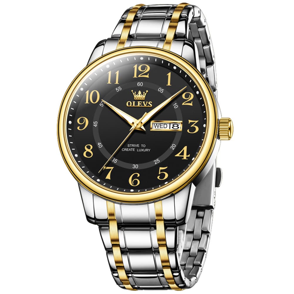 OLEVS 2891 Classic Digital Dial Couples Watch for Men Women