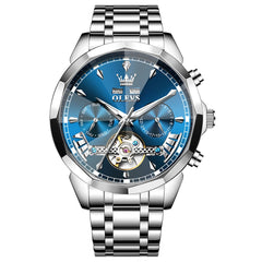 OLEVS 6619 Skeleton Mechanical Watch for Men