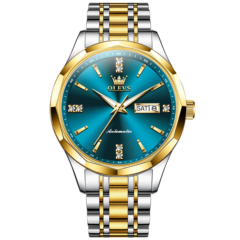 OLEVS 7056 Sapphire Crystal Automatic Watch For Men