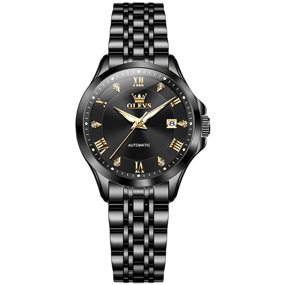 OLEVS 6702 Elegant Diamond Automatic Mechanical Watch For Women