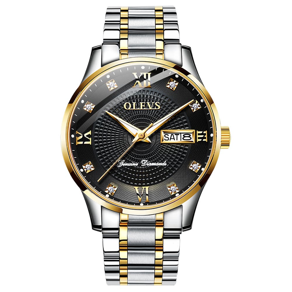 OLEVS 6603 Classic Automatic Mechanical Diamond Watch for Men