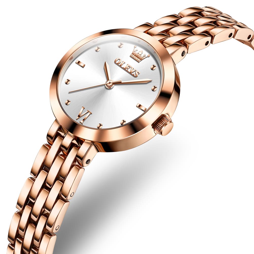 OLEVS 9992 Petite Minimalist Jewelry Bracelet Watch for Women