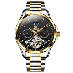 OLEVS 6663 Automatic Mechanical Moon Phase Watch for Men