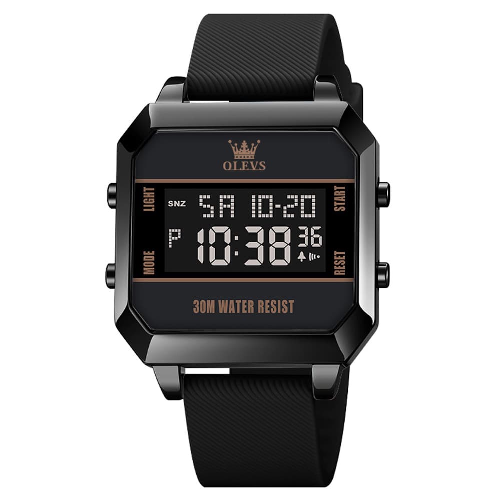 OLEVS 1103 Square Digital Streetwear Sport Watch for Men