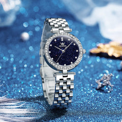 OLEVS 3641 Starry Sky Diamond Quartz Watch for Women