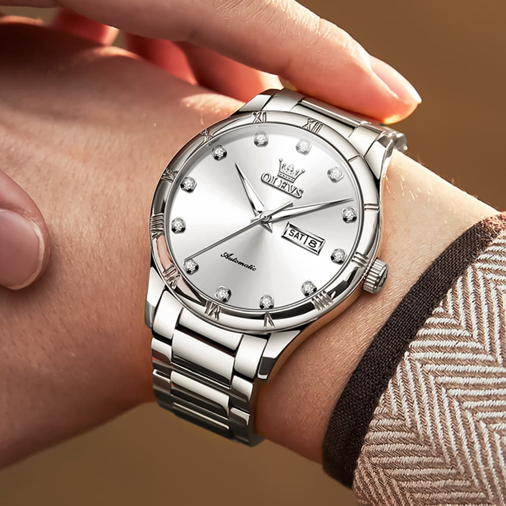 OLEVS 7030 Automatic Mechanical Dress Watch for Men