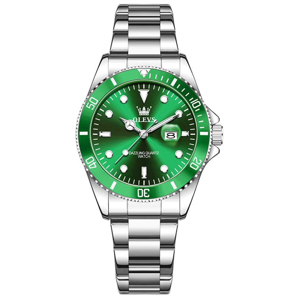 OLEVS 5885 Sporty Chic Luxury Dive Style Watch for Women
