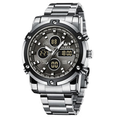OLEVS 1106 Heavy Duty Dual Display Chronograph Watch for Men