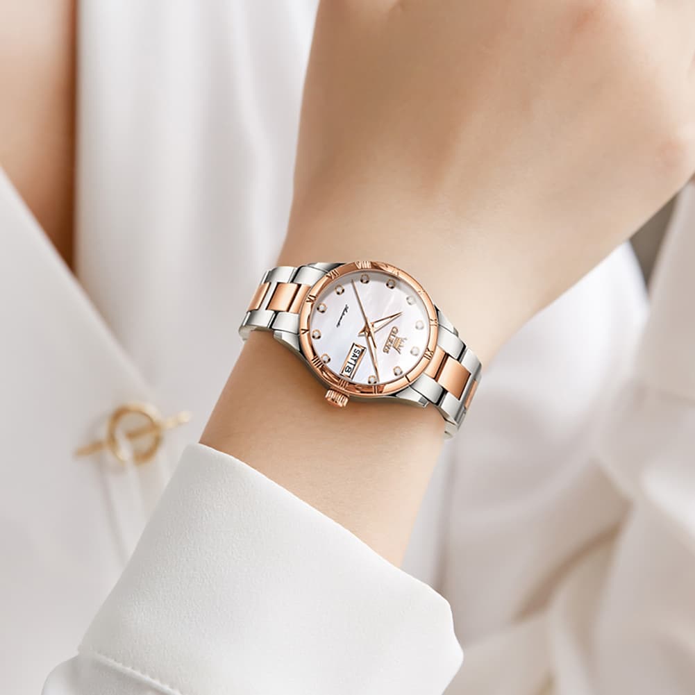 OLEVS 7030 Elegant Automatic Mechanical Watch For Women