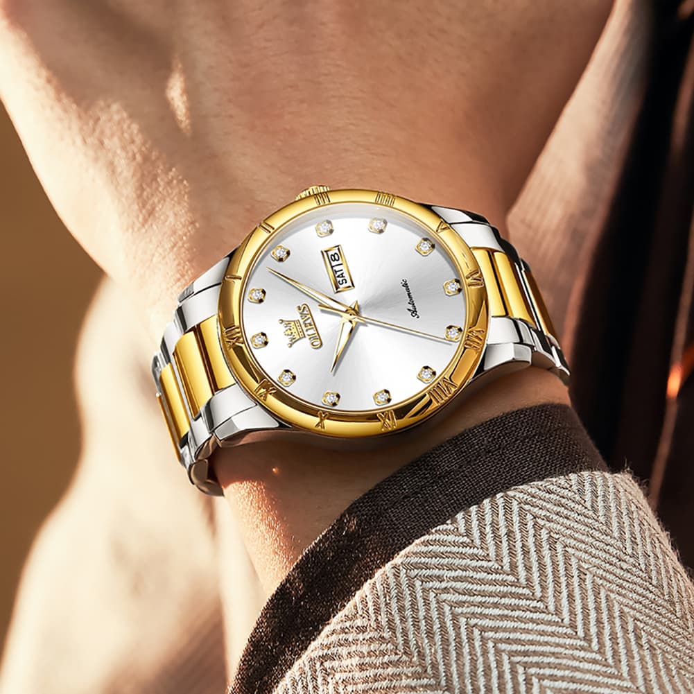 OLEVS 7030 Automatic Mechanical Dress Watch for Men