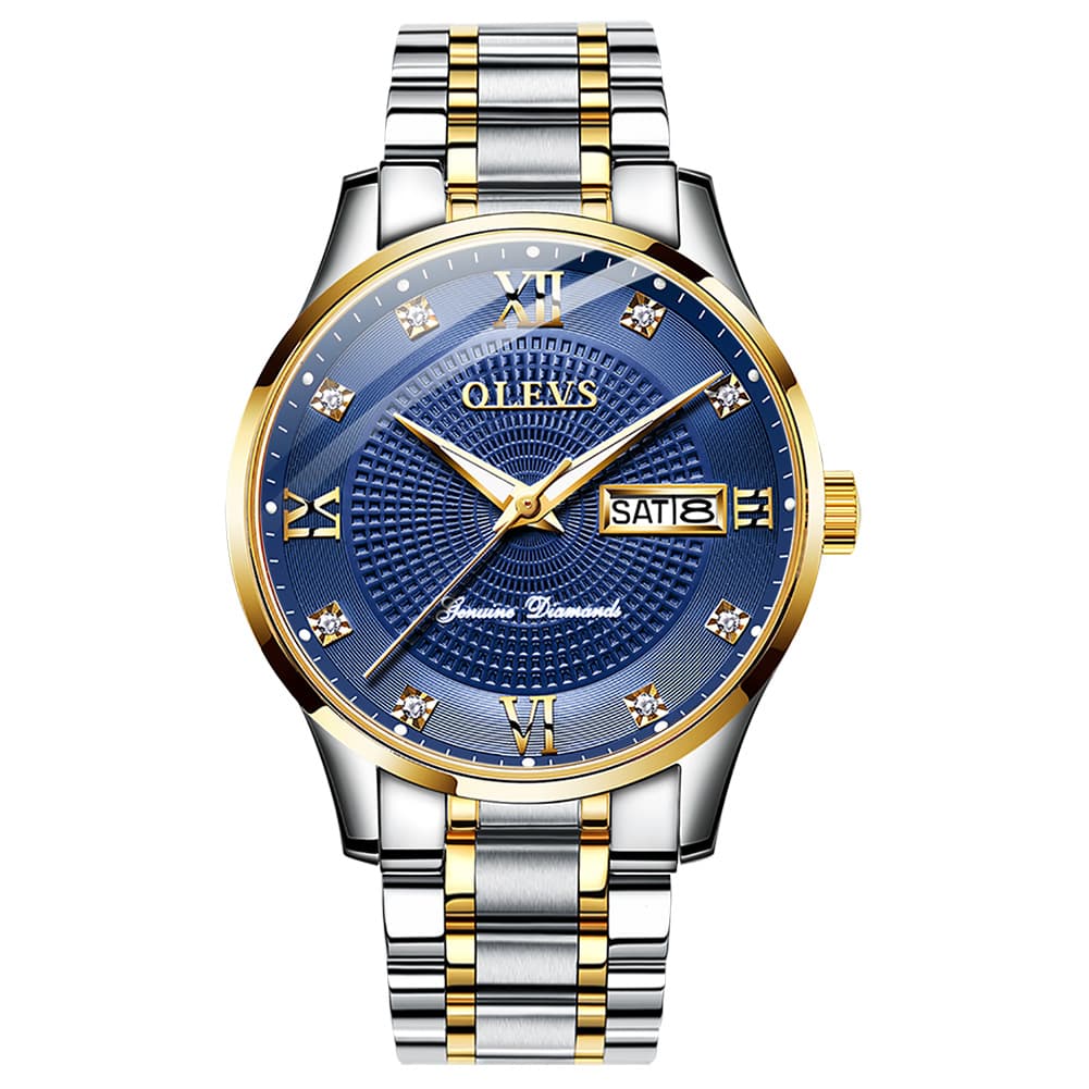 OLEVS 6603 Classic Automatic Mechanical Diamond Watch for Men