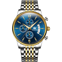 OLEVS 2867 Ultra Slim Luxury Dress Chronograph Watch for Men