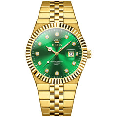 OLEVS 2989 Steel Luminous Dress Watch for Men