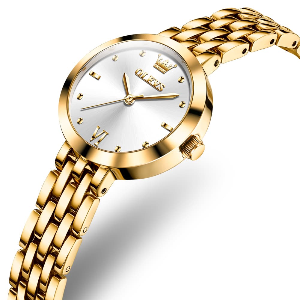 OLEVS 9992 Petite Minimalist Jewelry Bracelet Watch for Women