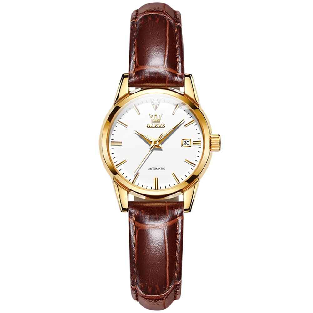 OLEVS 6629 Petite Minimalist Mechanical Watch for Women