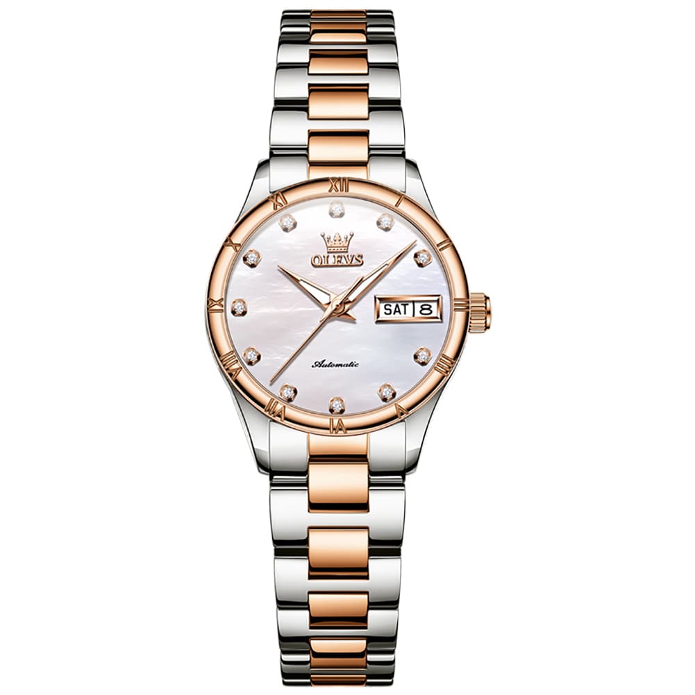 OLEVS 7030 Elegant Automatic Mechanical Watch For Women