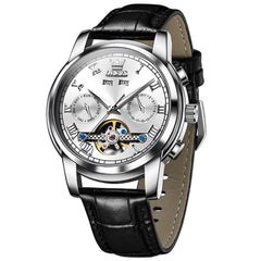 OLEVS 6607 Automatic Mechanical Tourbillon Design Watch for Men