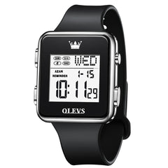 OLEVS 1105 Sleek Retro Digital Sport Watch for Men