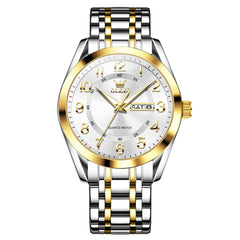 OLEVS 3666 Quartz Luminous Stainless Steel Watch For Men