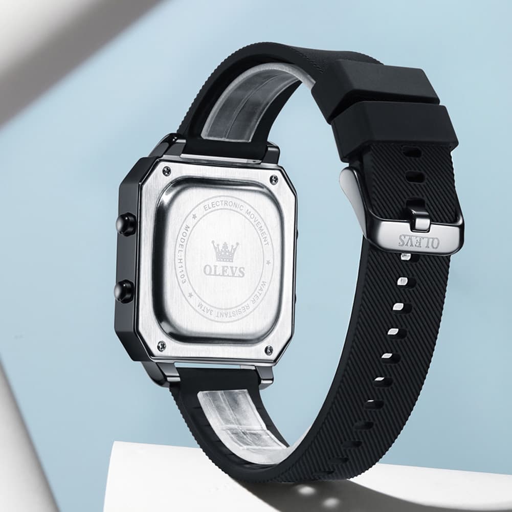OLEVS 1103 Square Digital Streetwear Sport Watch for Men