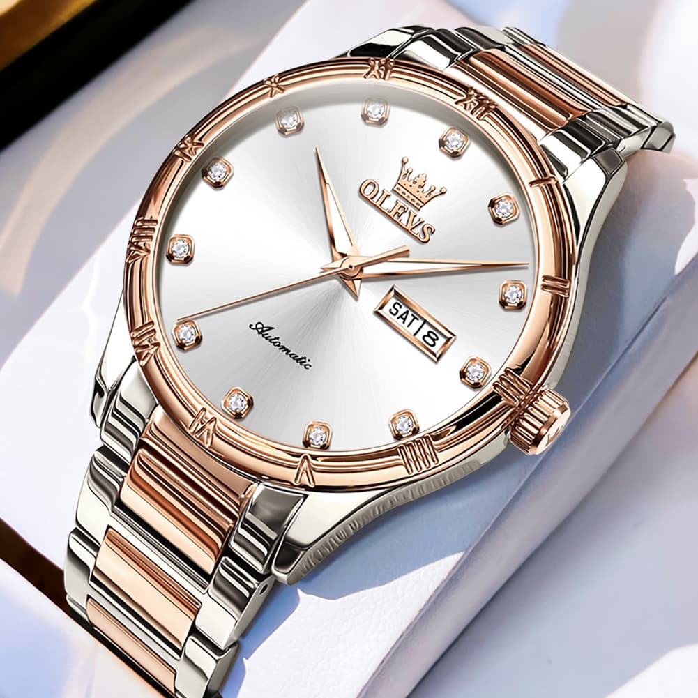 OLEVS 7030 Automatic Mechanical Dress Watch for Men