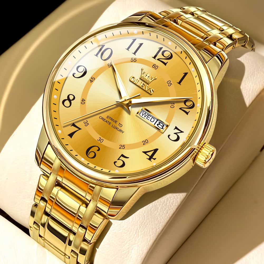 OLEVS 2891 Classic Digital Dial Couples Watch for Men Women