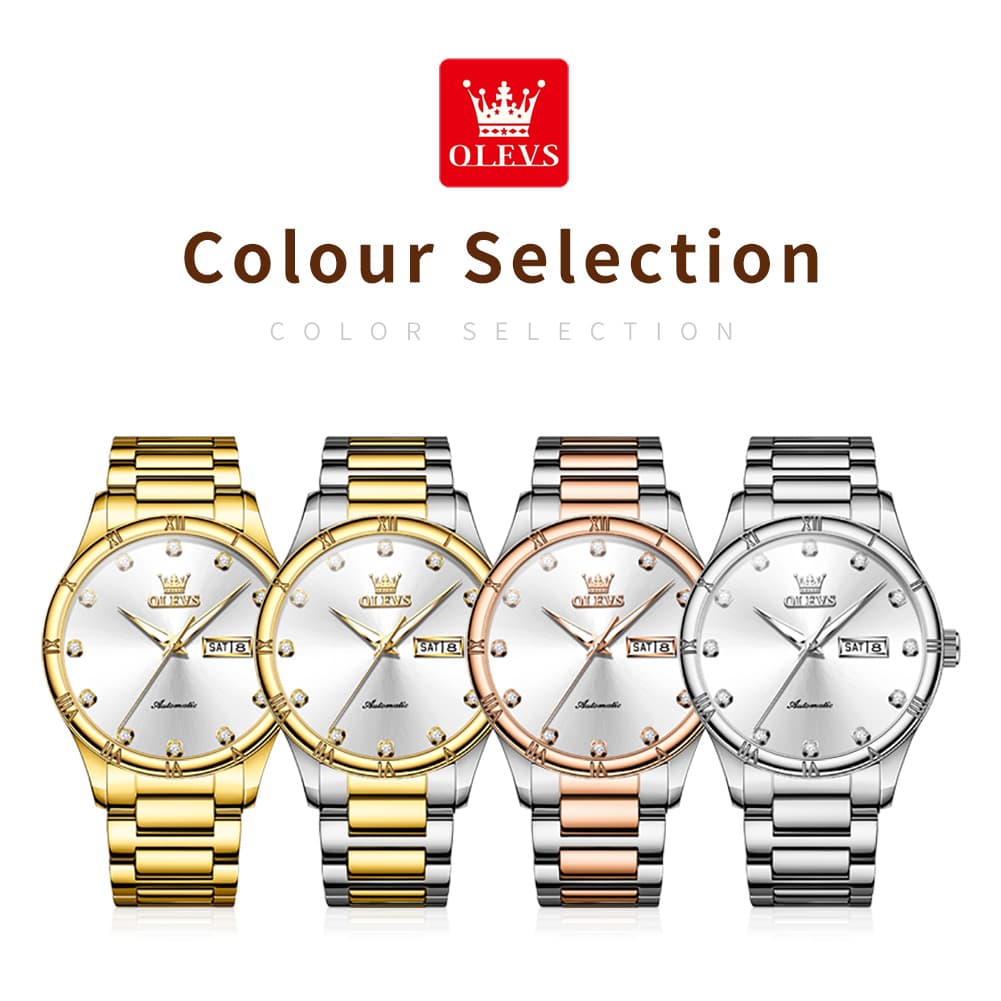 OLEVS 7030 Automatic Mechanical Dress Watch for Men