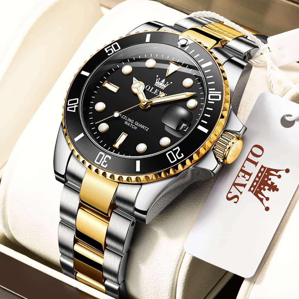 OLEVS 5885 Classic Luxury Dive Style Watch for Men