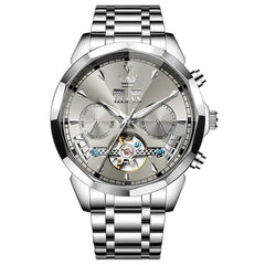 OLEVS 6619 Skeleton Mechanical Watch for Men