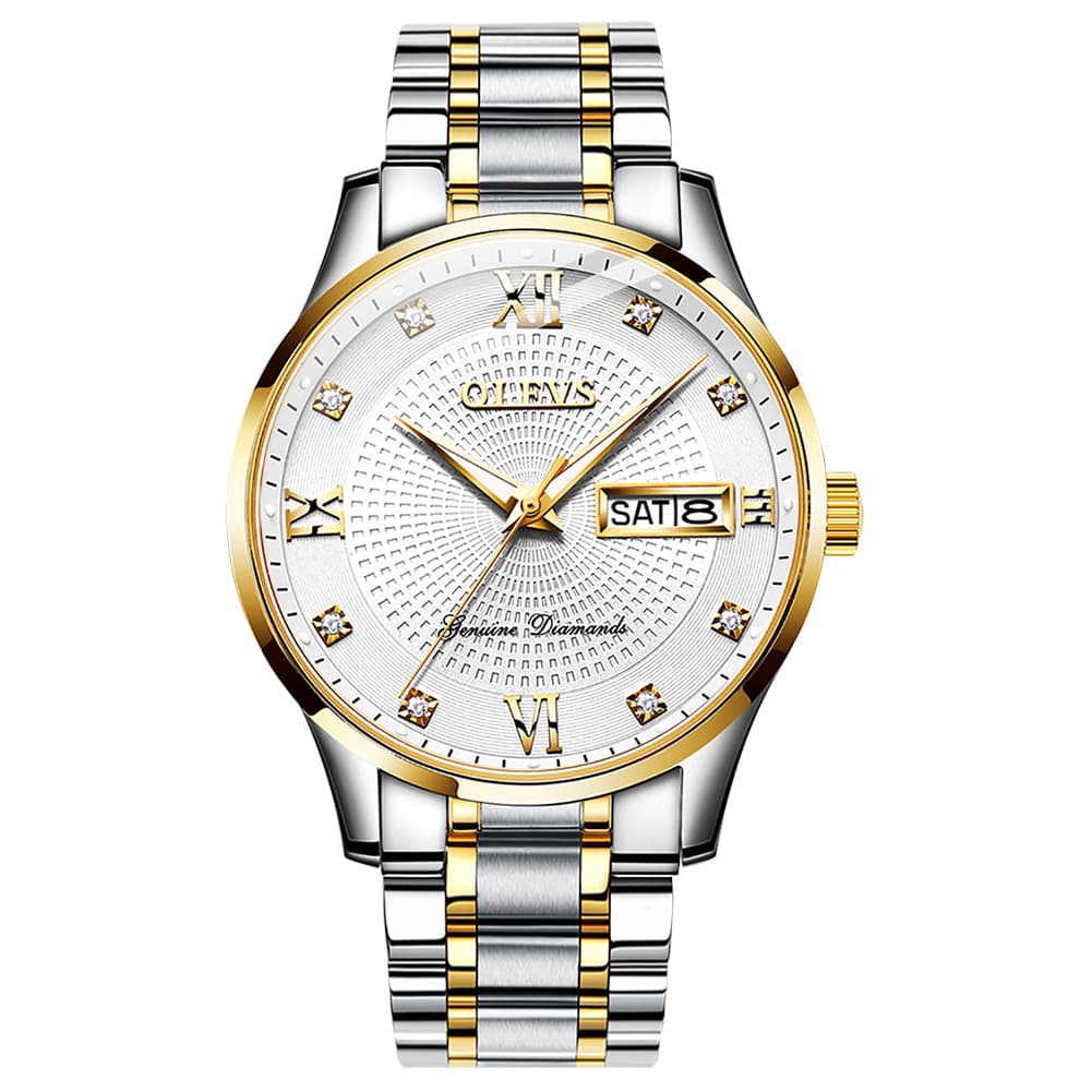 OLEVS 6603 Classic Automatic Mechanical Diamond Watch for Men