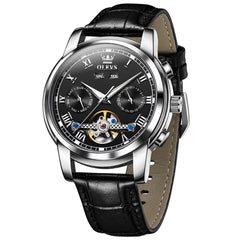 OLEVS 6607 Automatic Mechanical Tourbillon Design Watch for Men