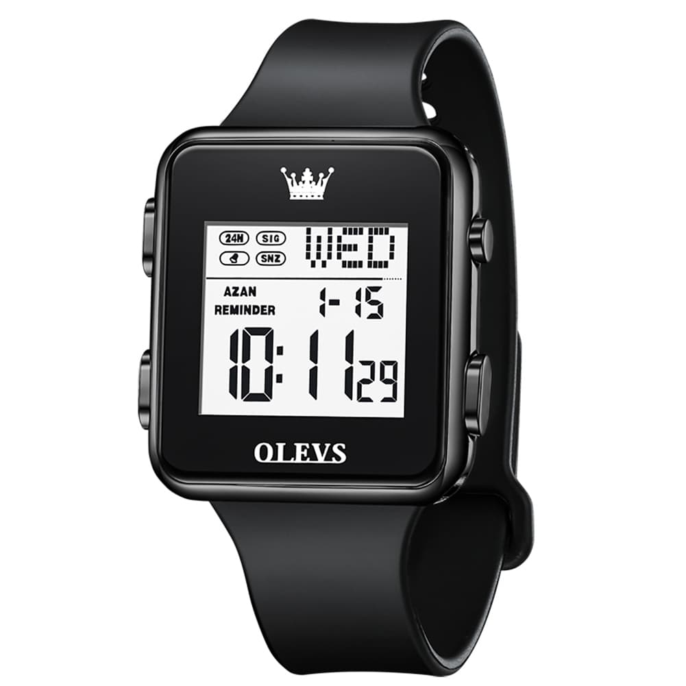 OLEVS 1105 Sleek Retro Digital Sport Watch for Men