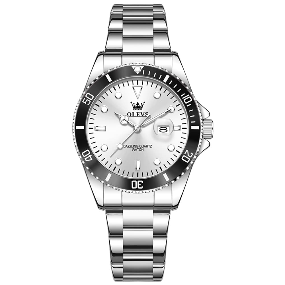 OLEVS 5885 Sporty Chic Luxury Dive Style Watch for Women