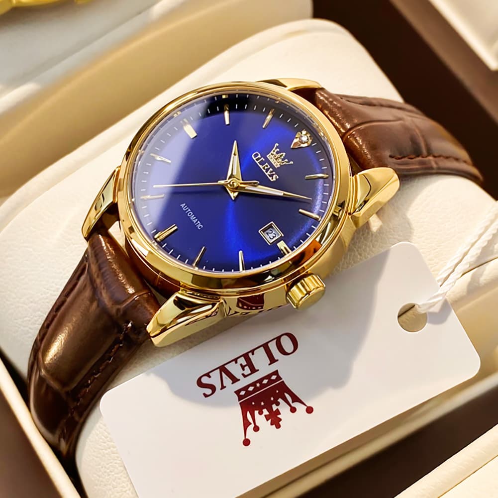 OLEVS 6629 Petite Minimalist Mechanical Watch for Women