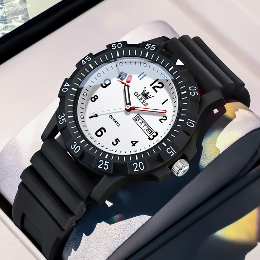 OLEVS 2705 Campus Good Luck Sport Watch for Youth Students