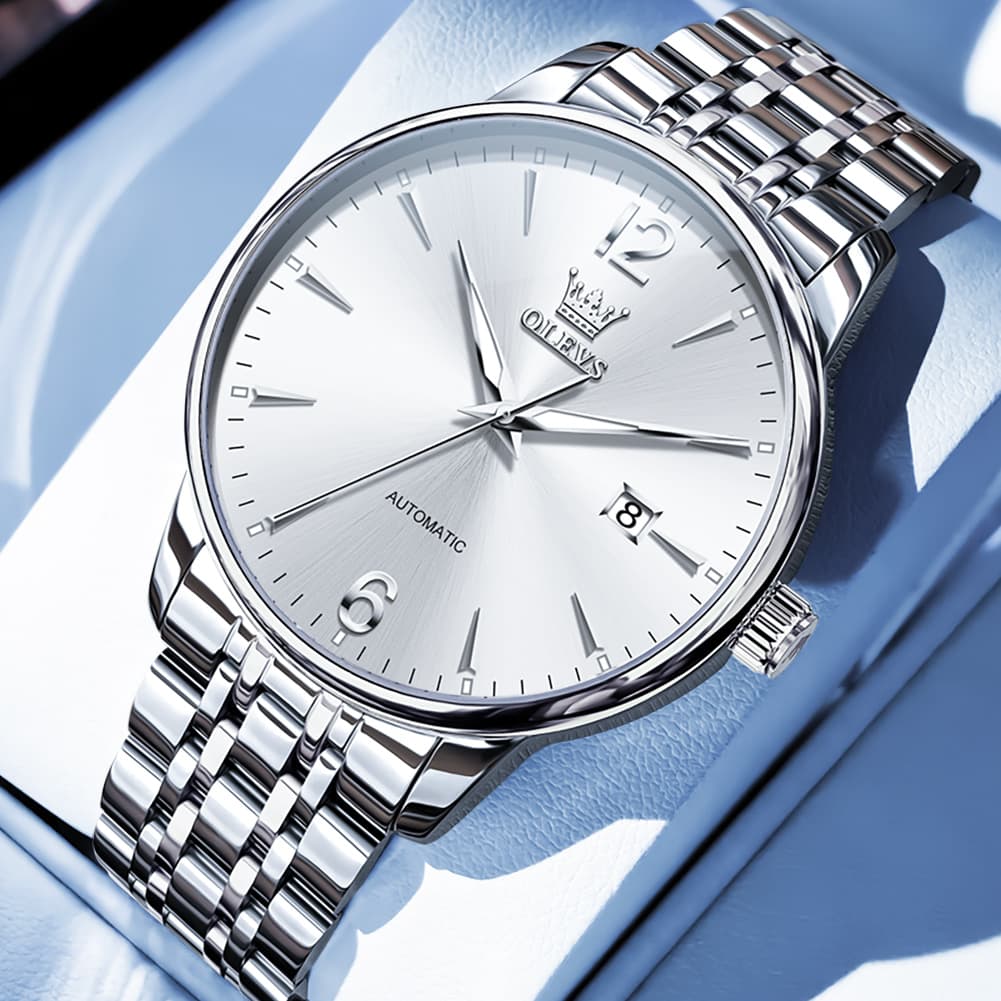 OLEVS 6741 Classic Minimalist Mechanical Watch for Men